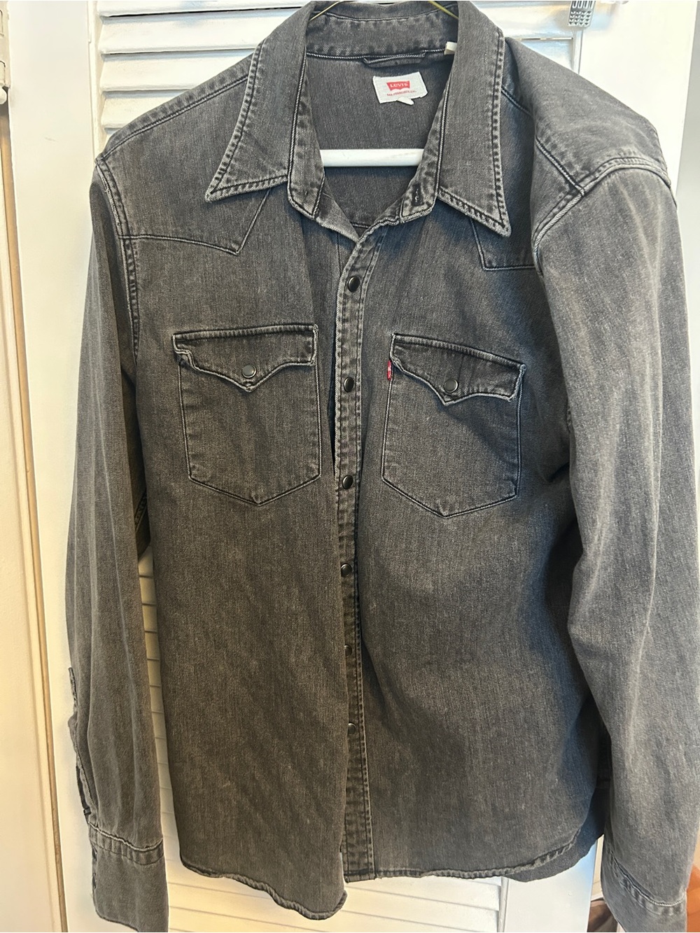 Levis denim shirt